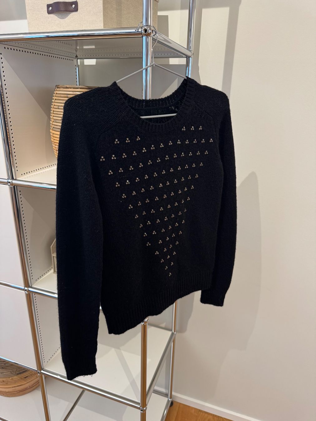 Saint Laurent Maglioni & Felpe: SAINT LAURENT PULLOVER BLACK CRYSTAL – Nuovo (secondo la descrizione) da Schwyz venduto da bofb 1