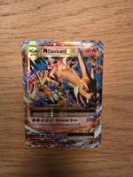 Pokémon Karte M Charizard EX 220 HP stark gebraucht