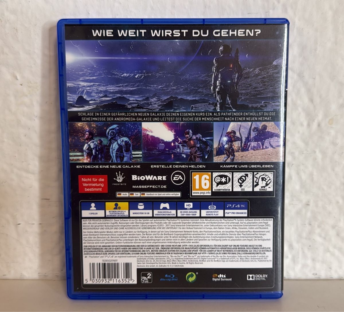Sony Jeux: Mass Effect Andromeda - PS4/PS5 Game – D'occasion à Ehrendingen par bubulence 1