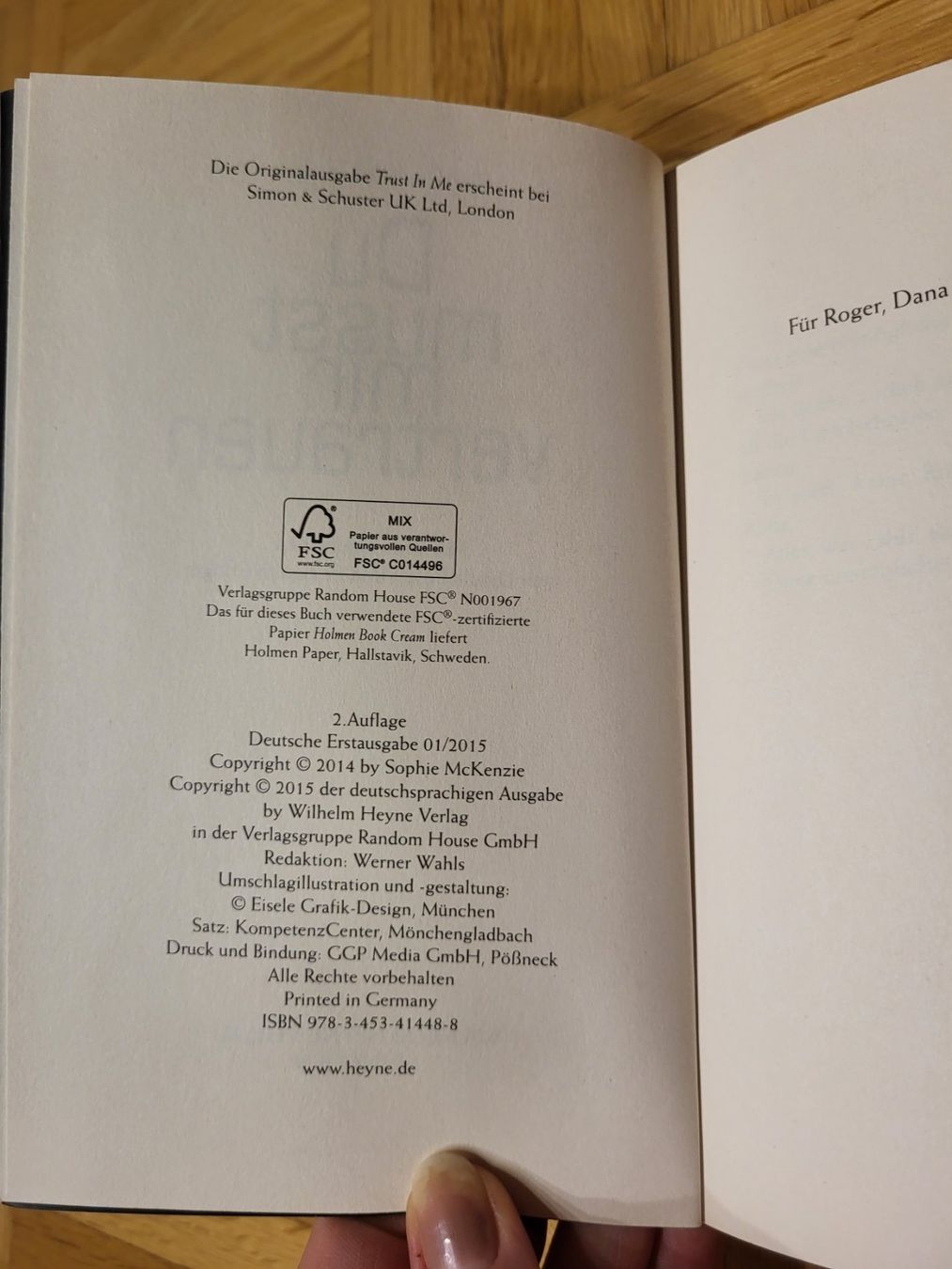 Libri: Buch, Du musst mir Vertrauen – Usato da Buchrain venduto da Mel_Sp 3