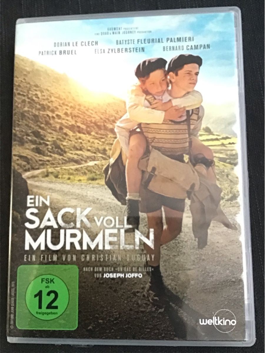 Tutti i DVDs: Ein Sack voll Murmeln, DVD neuwertig – Usato da Bischofszell venduto da 19bischi67