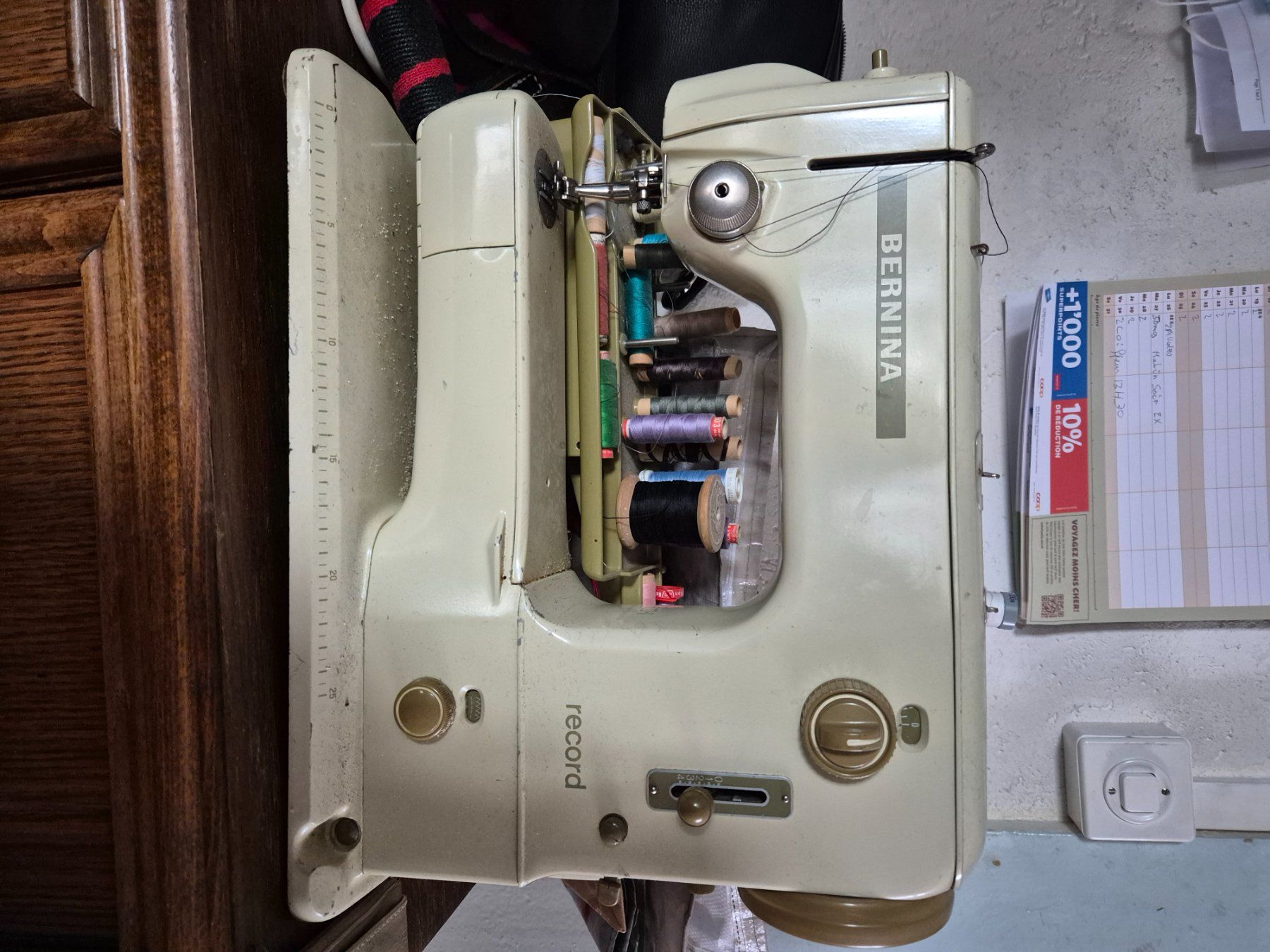 Bernina Macchine da cucire: Machine à coudre Bernina Record 730 – Usato da LA CHAUX-DE-FONDS venduto da Ruchet72