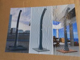 Gartendusche neu, inkl. Montagematerial