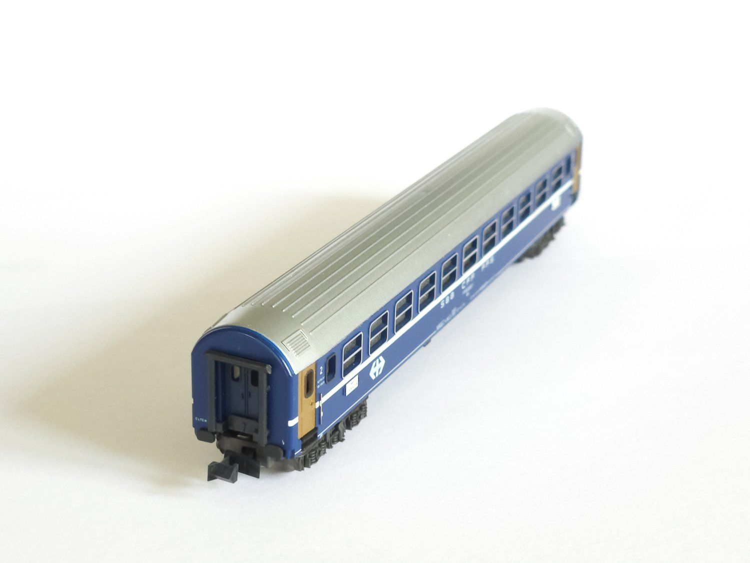 Trix Modellini di ferrovie: Minitrix 13067 - SBB UIC Liegewagen Bcm – Usato da Dietikon venduto da freiman86 2