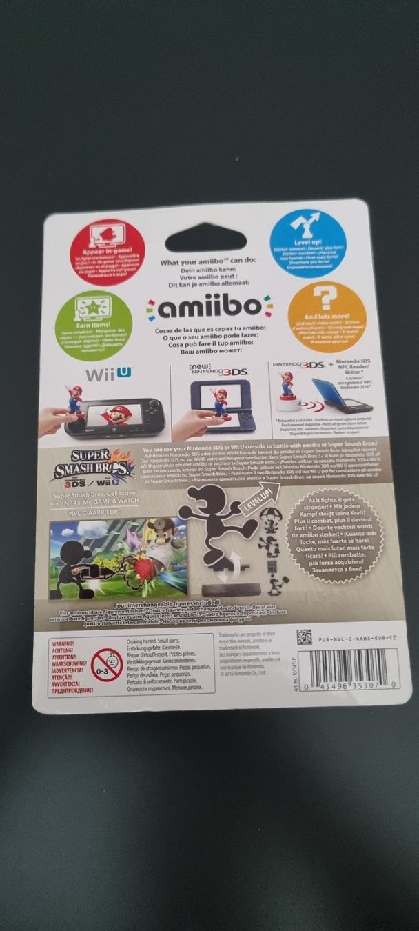 Giochi: NEU: Mr. GAME & WATCH amiibo – Nuovo e nell'imballaggio originale da Vilters venduto da oOLinkOo 1