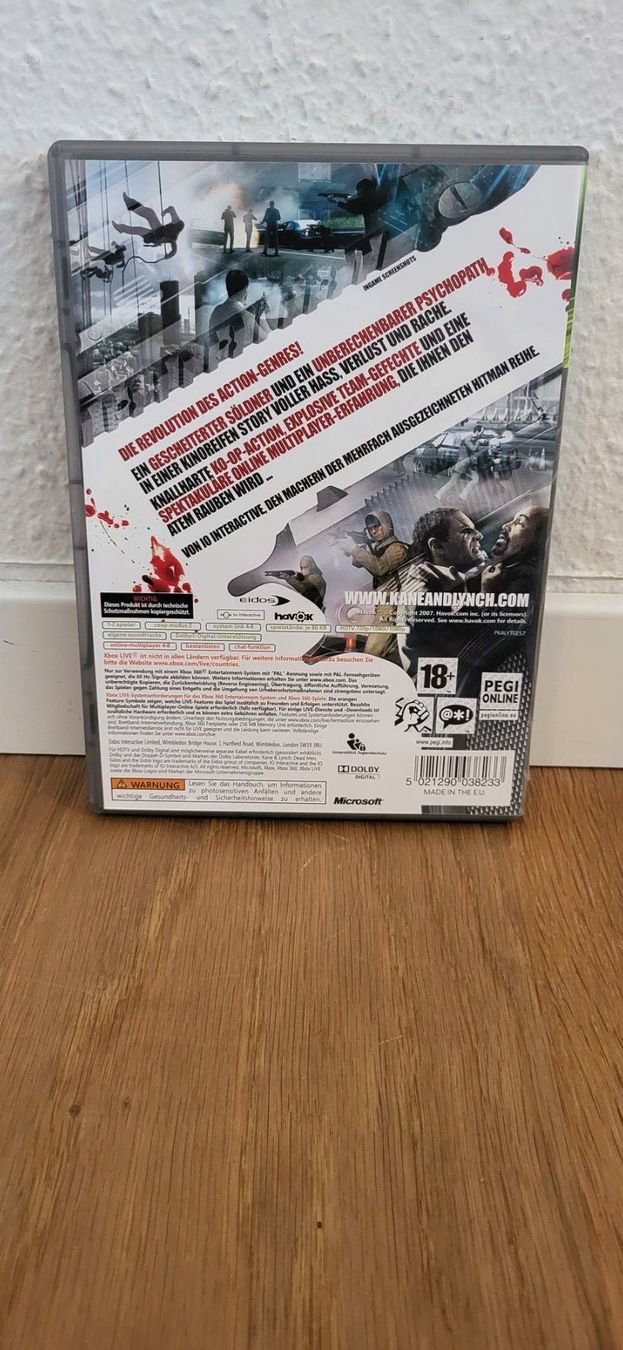 Microsoft Spiele: Xbox 360 - Kane Lynch Dead Men – Gebraucht aus Münsingen von DigitaleSpielecke 1