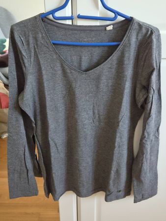 Esprit Langarmshirt dunkelgrau L
