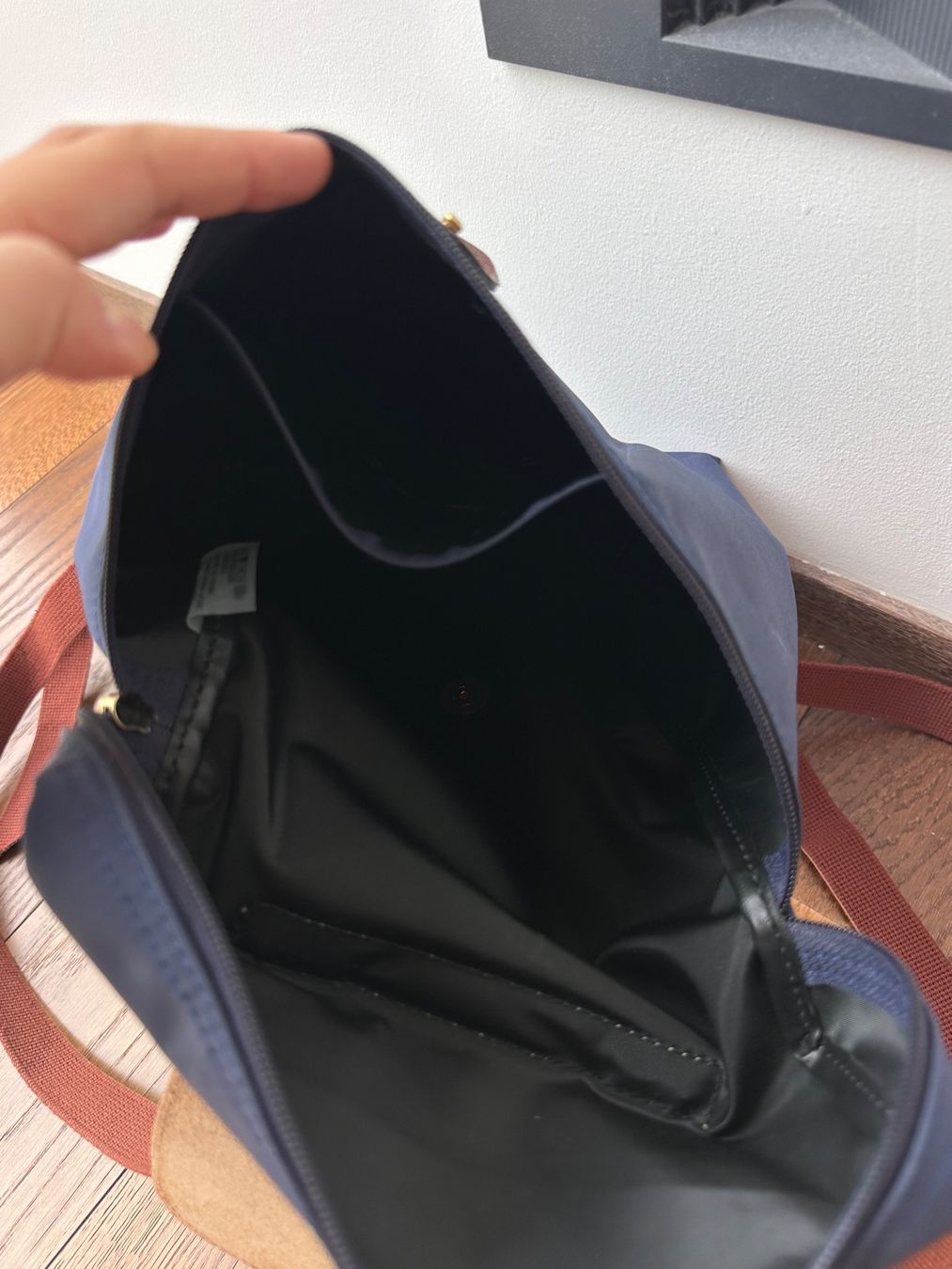 Longchamp Rucksäcke: Rucksack Longchamp blau – Gebraucht aus Niederuzwil von lara_123 4