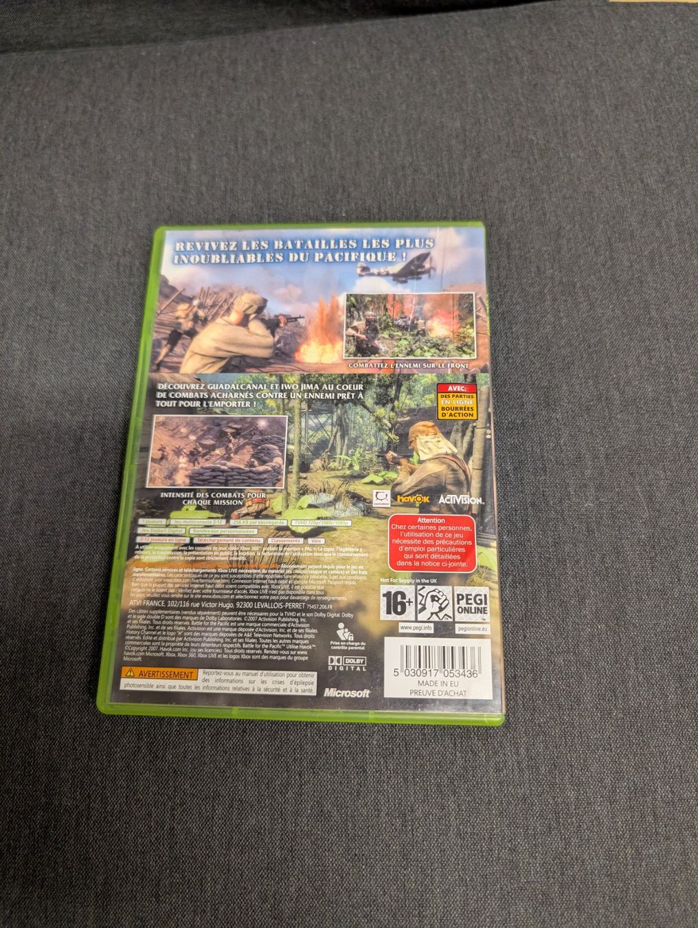 Giochi: Battle for the Pacific Microsoft Xbox 360 – Usato da Giubiasco venduto da Ticinerd 1