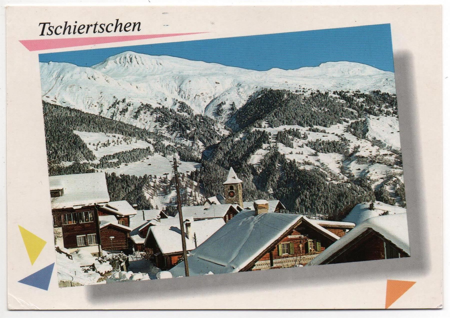Ansichtskarten: TSCHIERTSCHEN Nr. 7704 – Gebraucht aus Jona von philajona