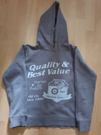 Cooler Jungen Hoodie Gr. 140 - American Style für Herbst!
