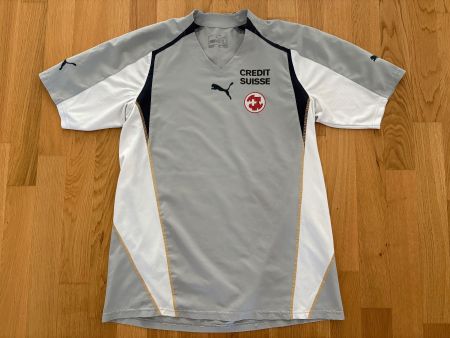 ORIGINAL SCHWEIZ NATI TRIKOT 2002 CREDIT SUISSE L