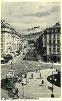 Genève -Rue du Mont-Blanc Tram 1937