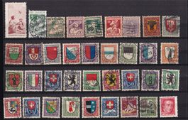Pro Juventute Briefmarken Lot ab Vorläufer