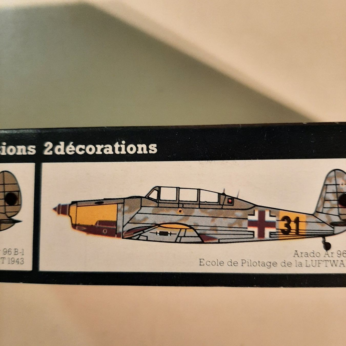 Heller Kit di modellismo & Modellini statici: 2411 ... Arado Ar 96 B-1 / B-5 ... Heller 239 – Usato da Bonstetten venduto da Benibanny59 2