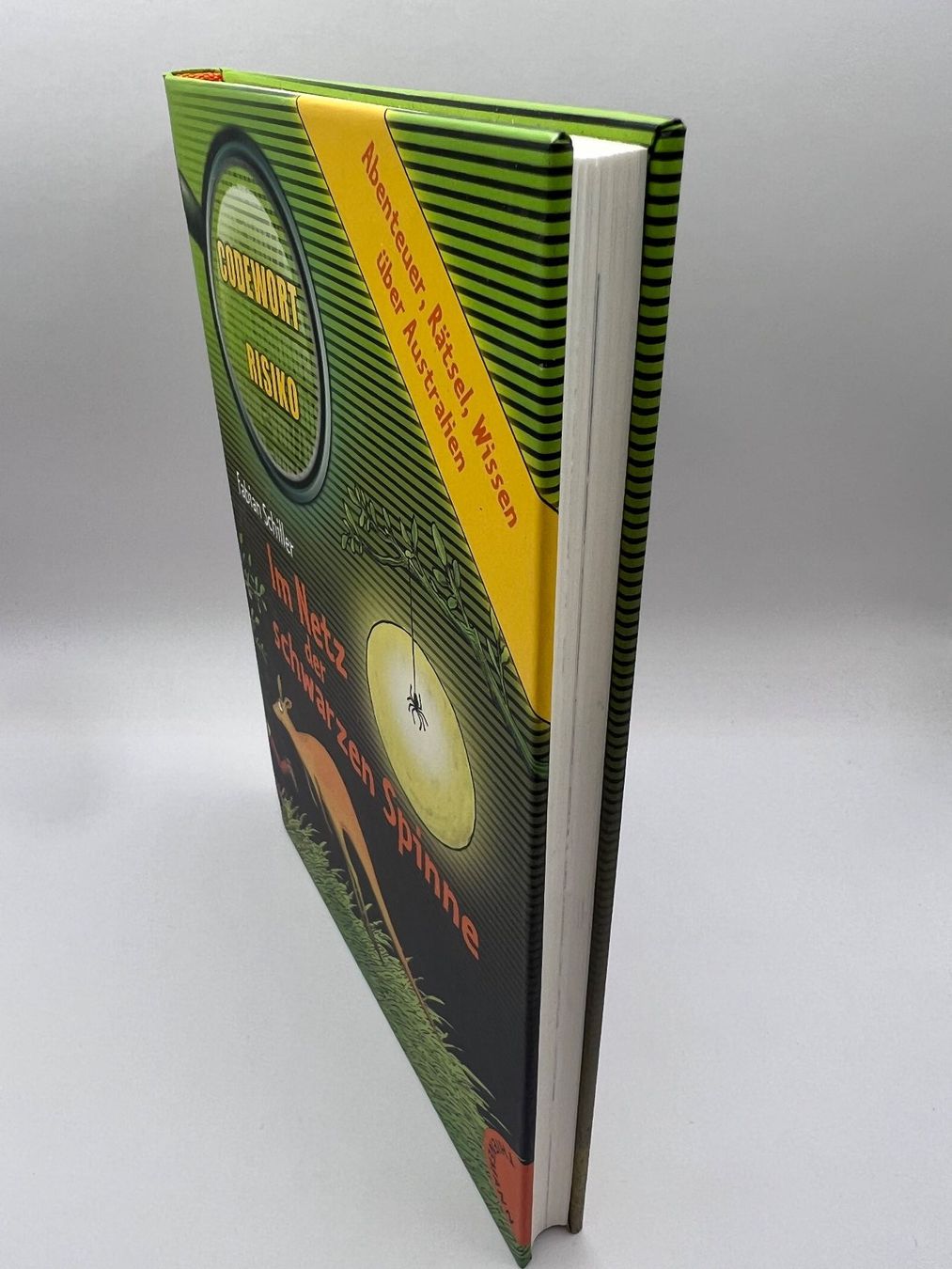Bücher: 📖 Im Netz der schwarzen Spinne Codewort Risiko1 F. Schiller – Neu und originalverpackt aus Vaduz von NotNeeded 2
