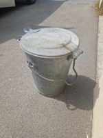 Zink Eimer mit Deckel, Ochsner, 35 Liter