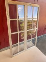 Altes Holzfenster mit 16 Scheiben - Vintage Look!