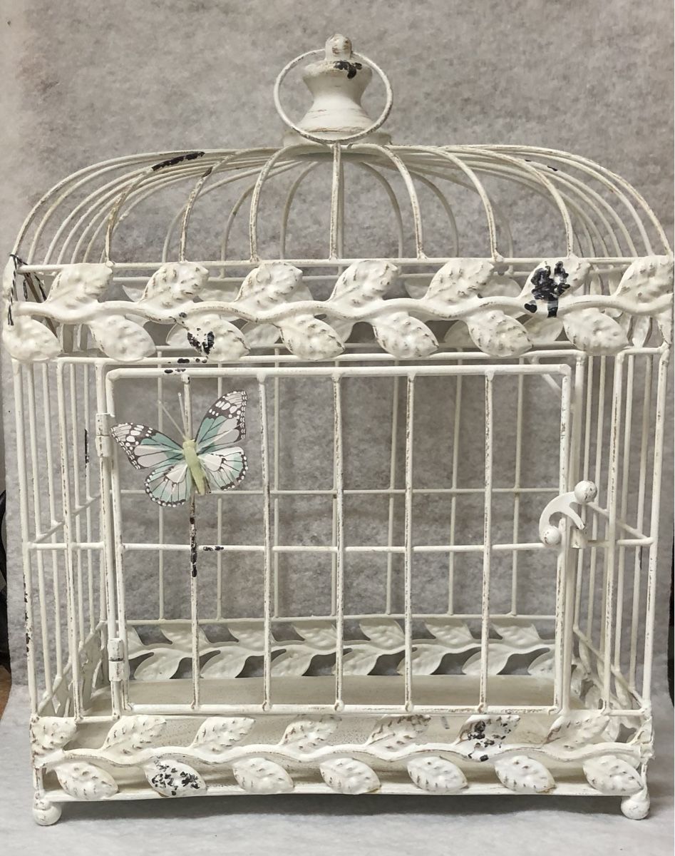 Gabbie, trasporto & Sicurezza: Vogelkäfig Shabby Chic – Nuovo (secondo la descrizione) da Hünenberg venduto da Smile77.. 1