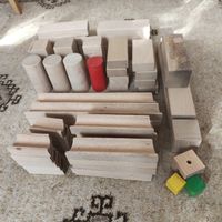 Ergänzungsteile zu Holz-Kugelbahn