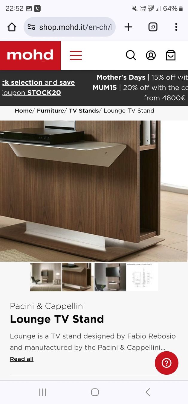 Mobili TV: TV Stand von Pacini & Cappellini – Usato da Siebnen venduto da TomLauVau 7