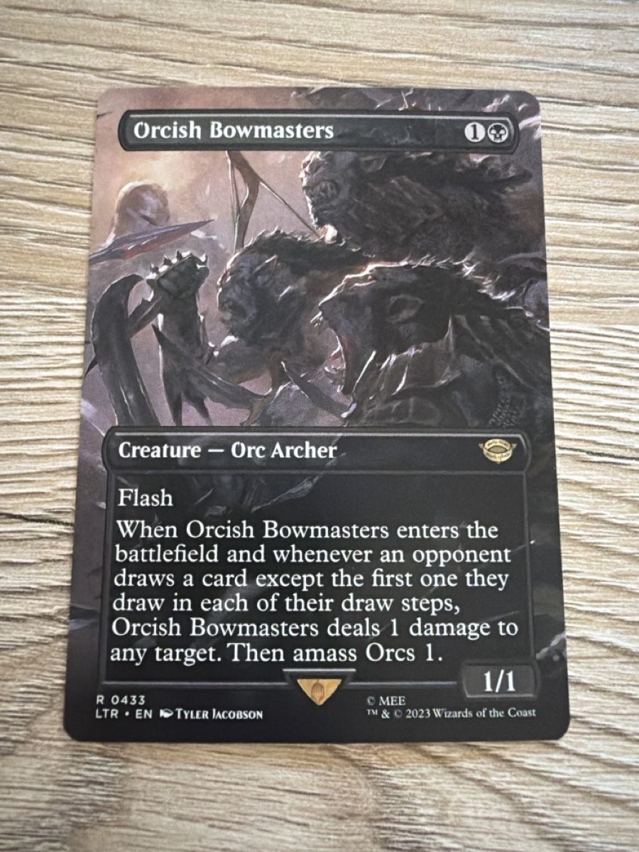 Magic The Gathering Sammelbilder & Trading cards: Magic the Gathering: Orcish Bowmasters, Borderless, NM – Gebraucht aus St. Gallen von lob_bkw9