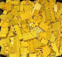 Lego 200 Gelbe Teile Pièces Jaunes -F99