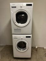 Colonne de lavage , lave-linge + sèche-linge Whirlpool Swiss