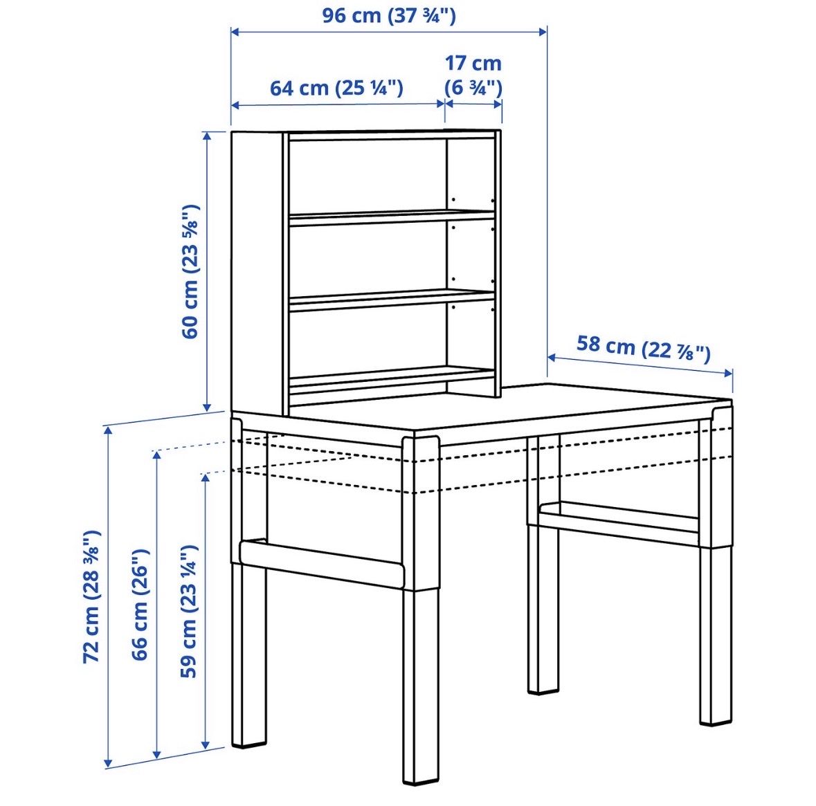 Ikea Bureaux: Schreibtisch gebraucht Kinder Ikea  – D'occasion à Staufen par ale_z6yr 1