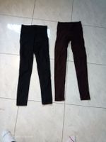 Mädchen Hosen 1 x Braun , 1 x Schwarz