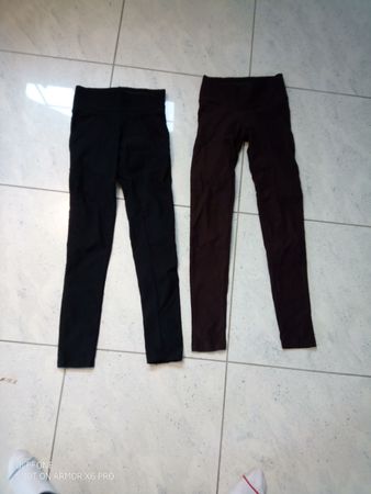 Mädchen Hosen 1 x Braun , 1 x Schwarz