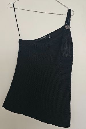 Lauren Ralph Lauren Shirt Top One-Shoulder-Top
