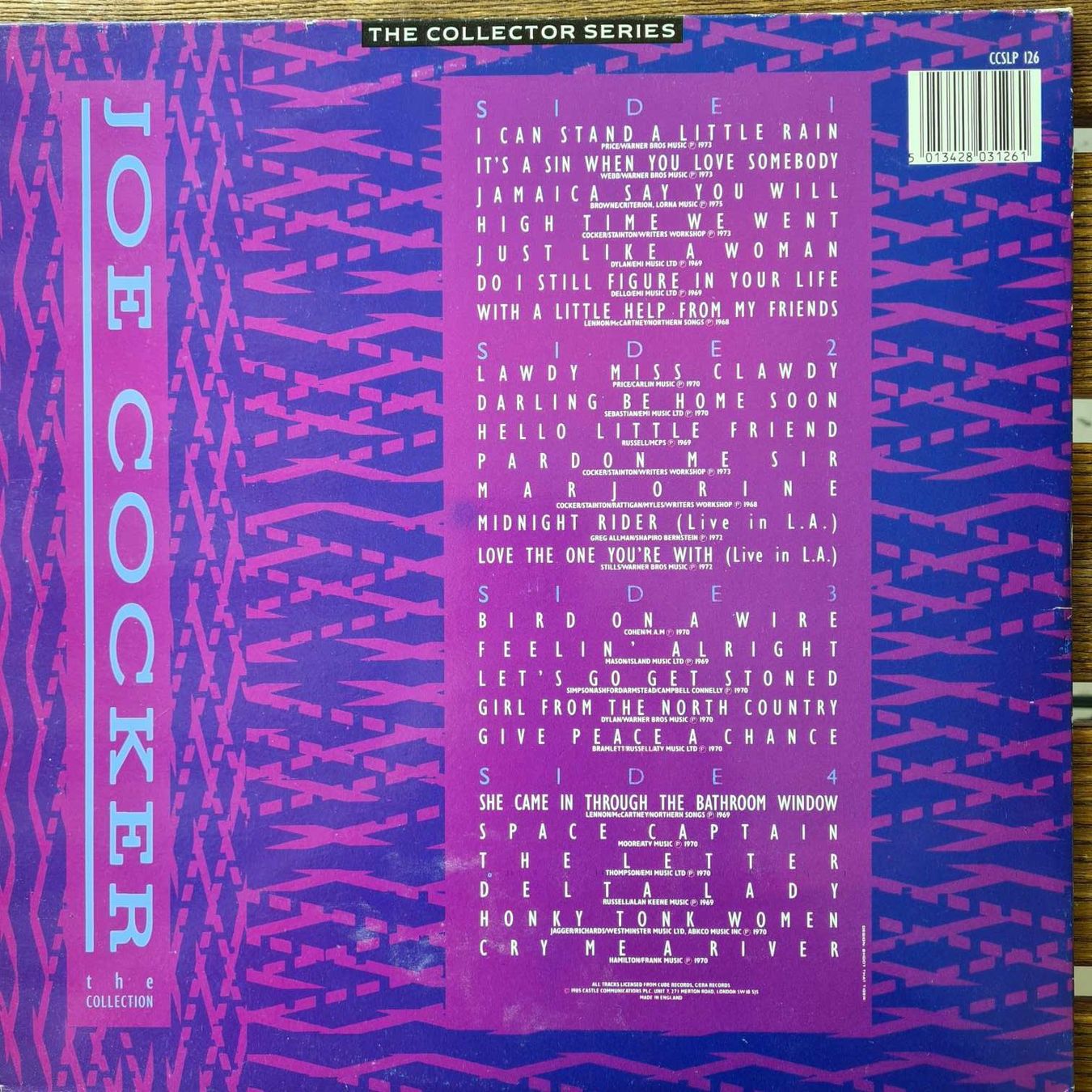 Schallplatten: LP - Joe Cocker - The Collection – Gebraucht aus Basel von Solarbebop 1