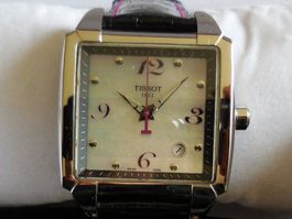 TISSOT QUADRATO quarz Perlmutt