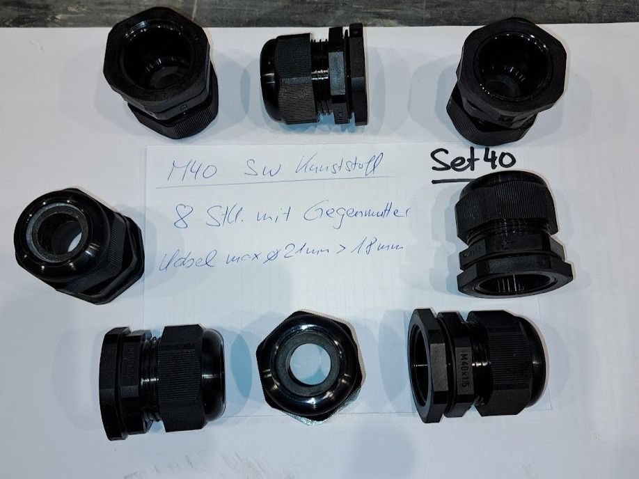 Cavi: Kabelverschraubung M40 Schwarz – Usato da Sargans venduto da Bomp
