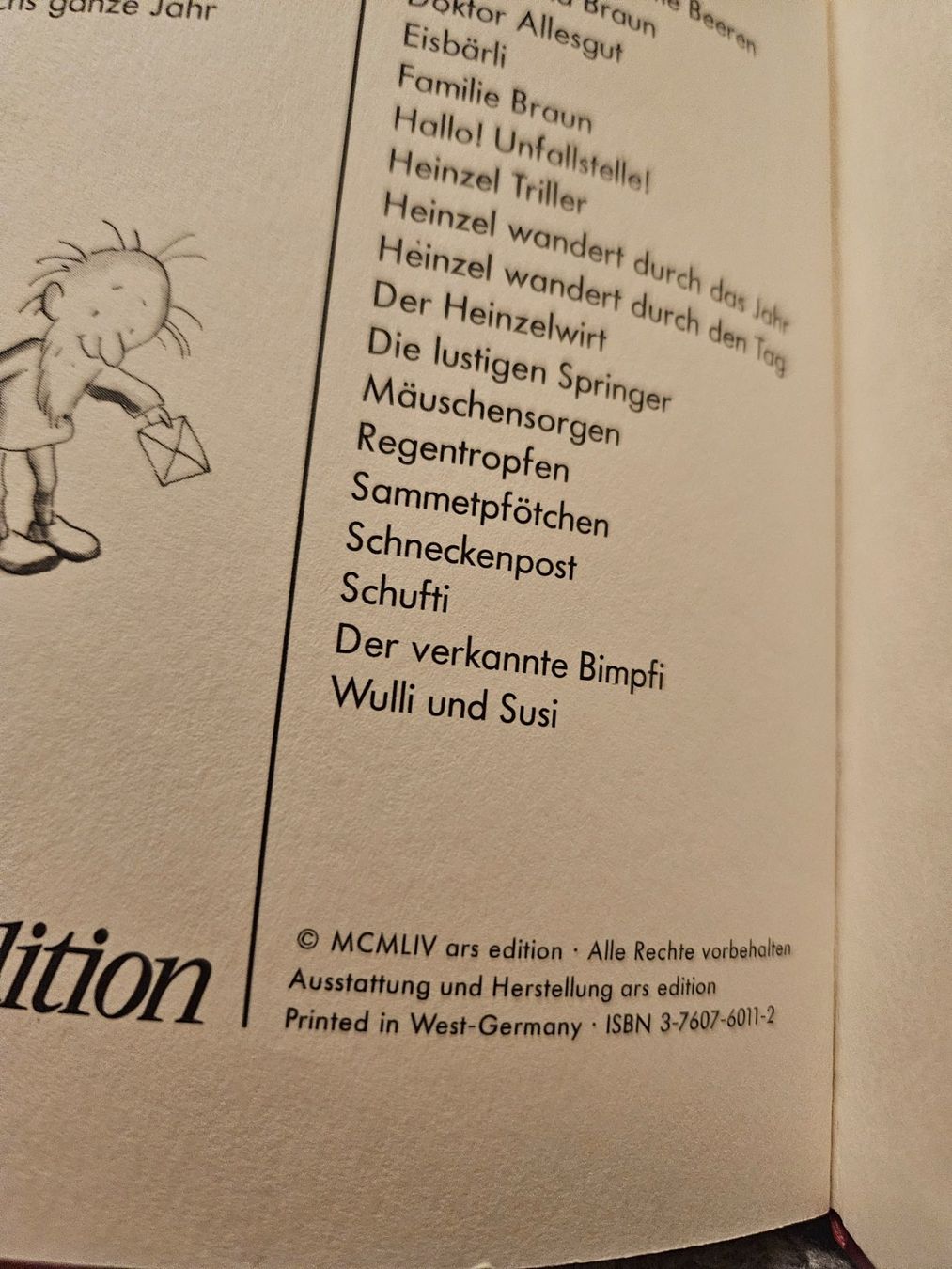 Libri: Kinderbuch neuwertig Ida Bohatta 1954 – Nuovo (secondo la descrizione) da Aathal-Seegräben venduto da QNH1013 1