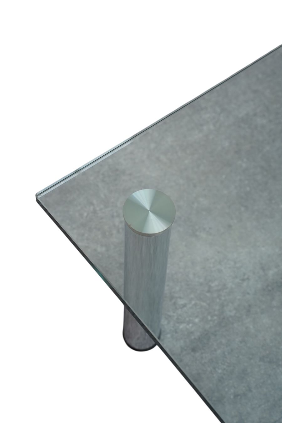 Tables: Table basse carrée d’influence italienne, 1980’s – D'occasion à Bulle par ABELiAM 4