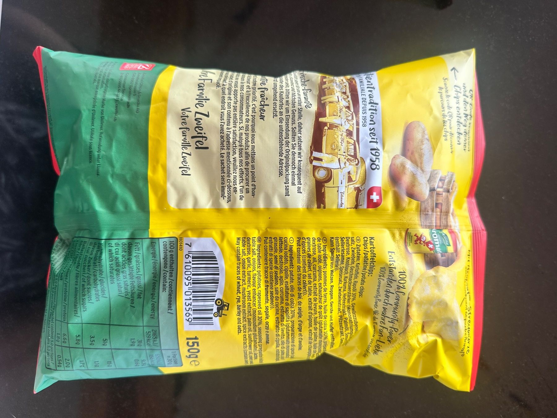 Migros Sammelbilder & Trading cards: Zweifel Chips Aromat – Neu und originalverpackt aus Liestal von FlomiVivi 1