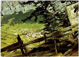 LEUKERBAD - Von den LEITER gesehen ca. 1970 (VS)