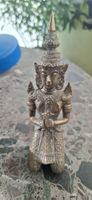 Buddha Tempelwächter Thailand Bronze dunkle Patina 17x7 cm