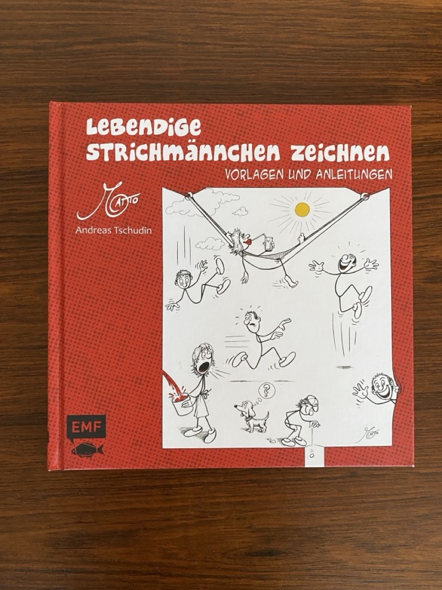 Bücher: Illustration Buch - Lebendige Strichmännchen zeichnen – Neu (gemäss Beschreibung) aus Chur von np-du