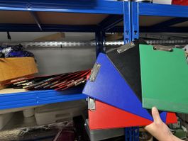 Klemmbretter mit Klemme A4 verschiedene Farben Set neu 16 St