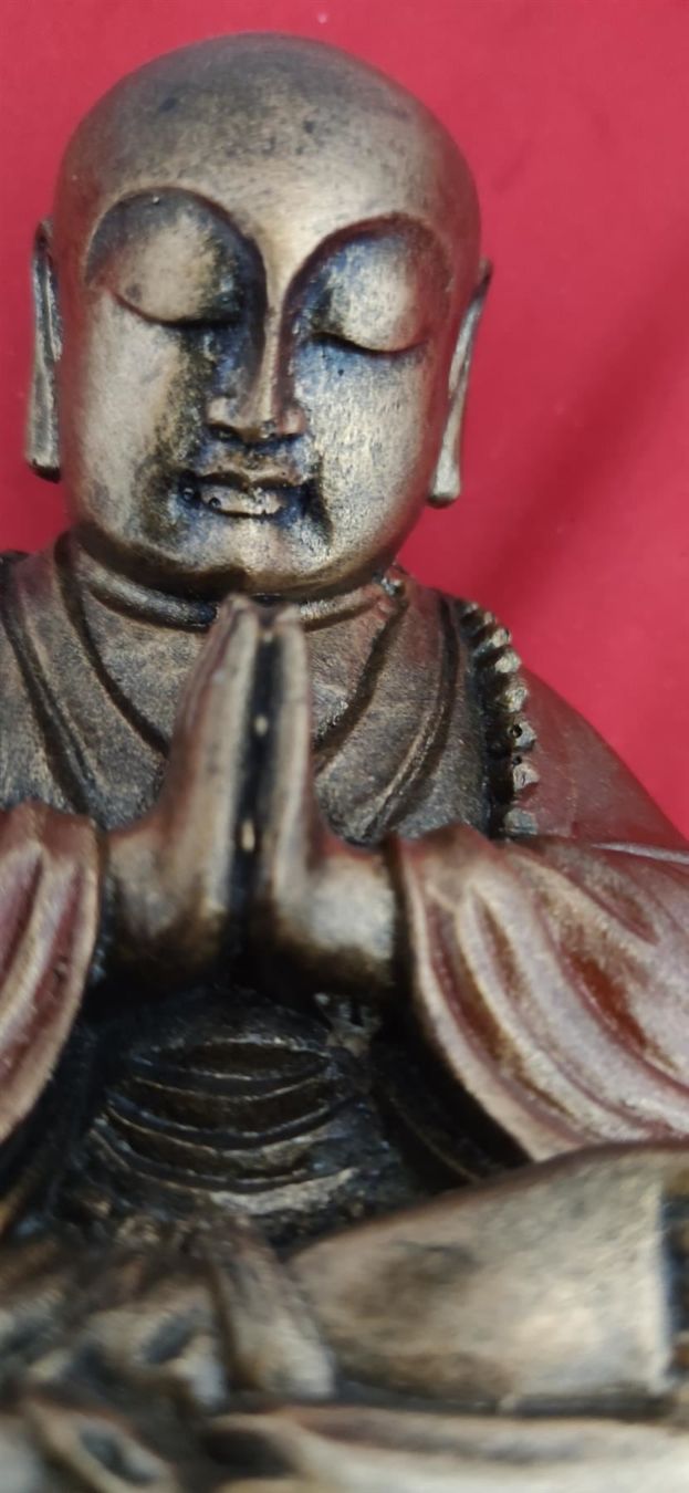 Skulpturen & Statuen: Shaolin Mönch in Meditation (Resin) /7 – Neu (gemäss Beschreibung) aus Basel von Shankar 1