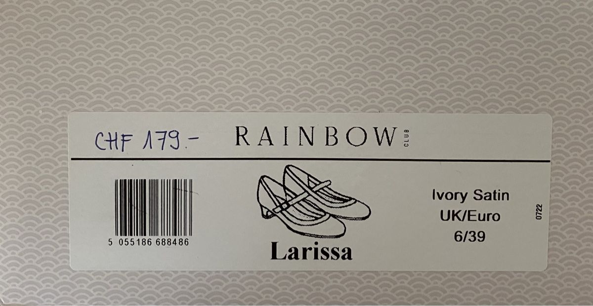 Rainbow Scarpe da donna: Satin Hochzeitsschuhe Rainbow Grösse 39 – Usato da Winterthur venduto da Sakura_T 4