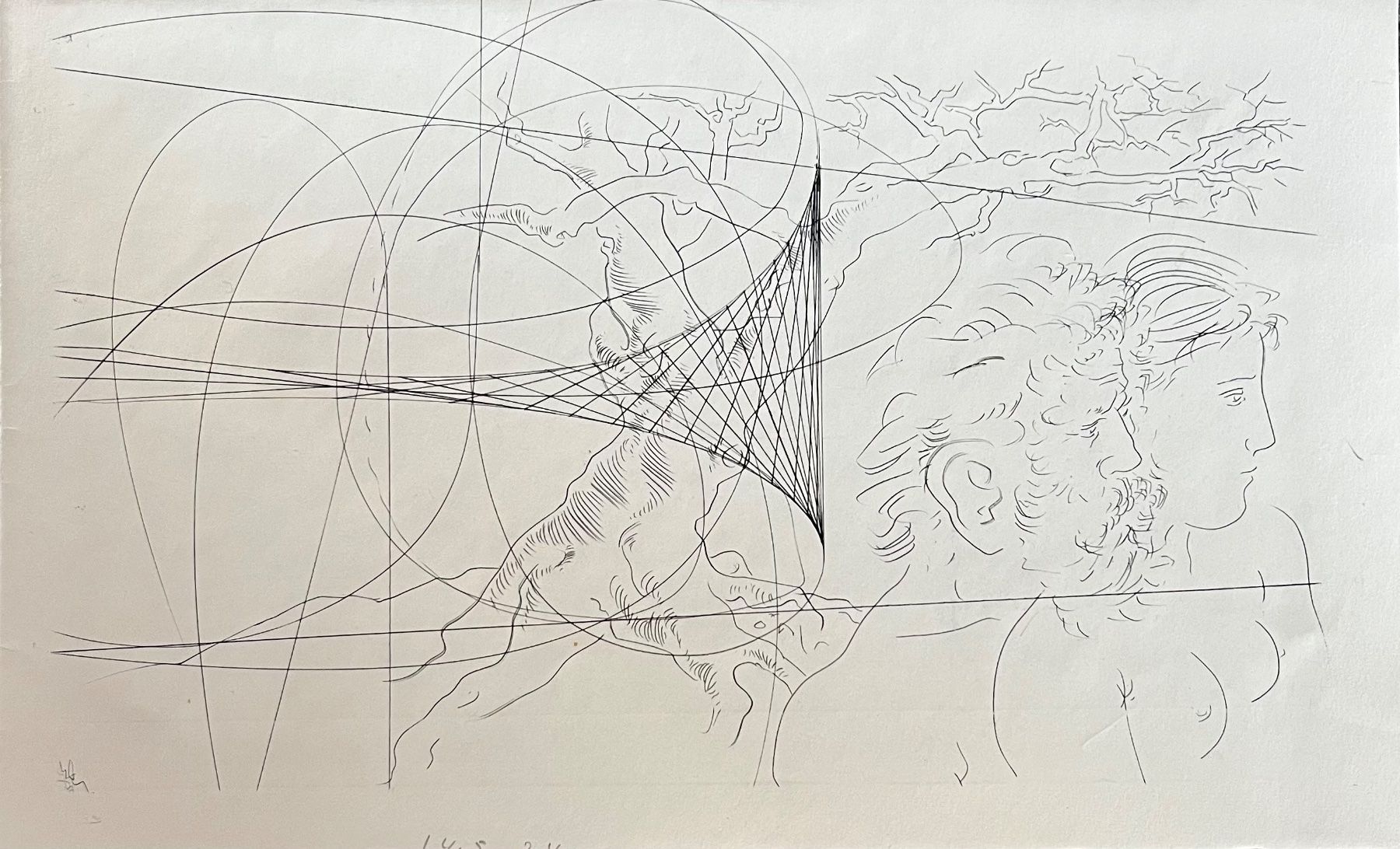 Grafiken & Lithographien: Hans Erni (1909-2015) Lithographie – Gebraucht aus Hochdorf von