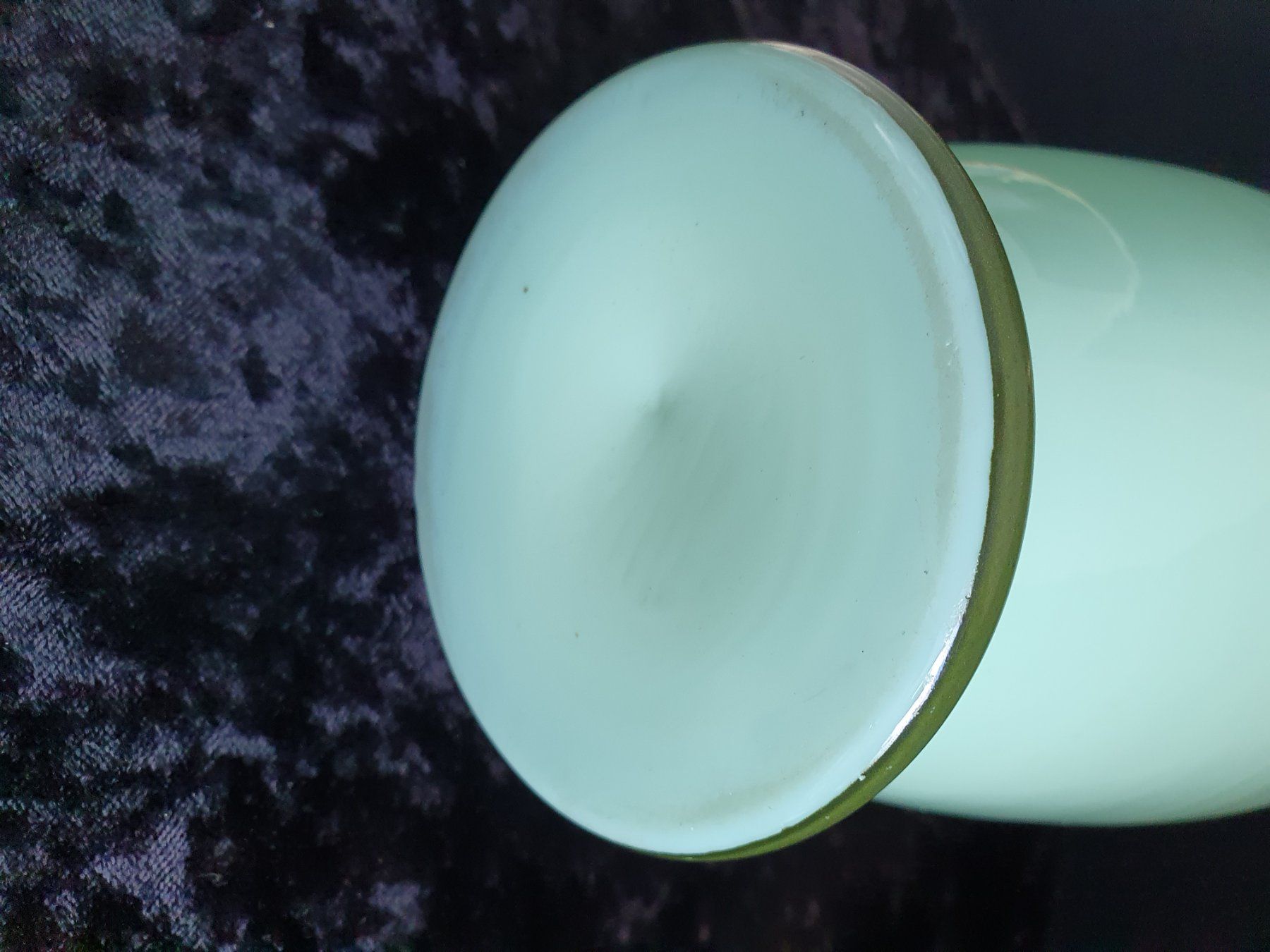 Vasi & Recipienti: Opalin Glasvase mit jap. Design – Usato da Reinach venduto da 3Guggerli 3