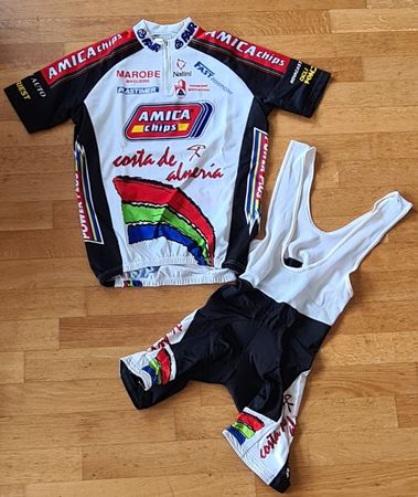 Nalini Amica Chips Set - Trikot & Trägerhose  Grösse 4