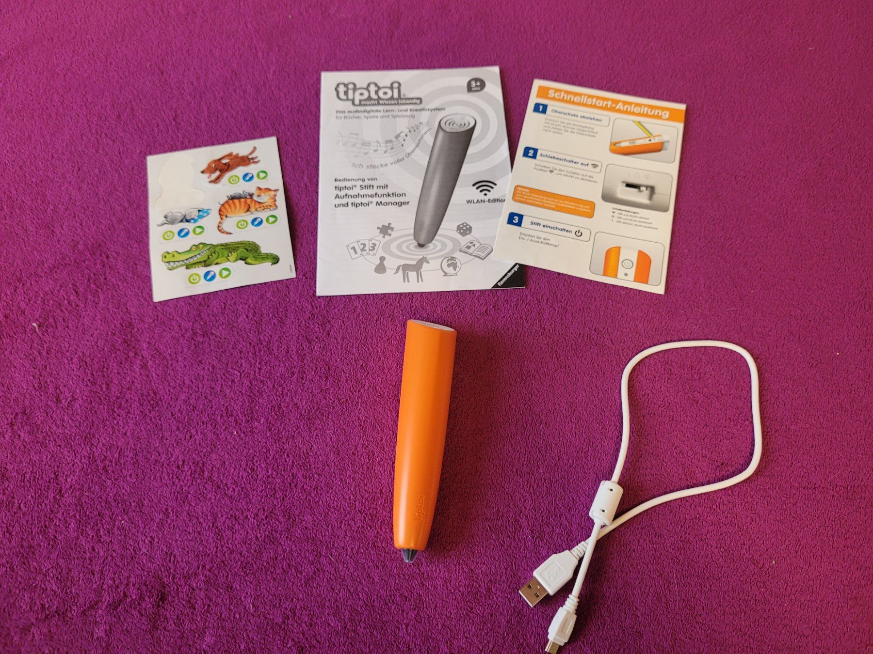 Ravensburger Giochi: tiptoi Create Stift mit Aufnahmefunktion - WLAN-Edition – Usato da Müllheim Dorf venduto da Seeeule01 8