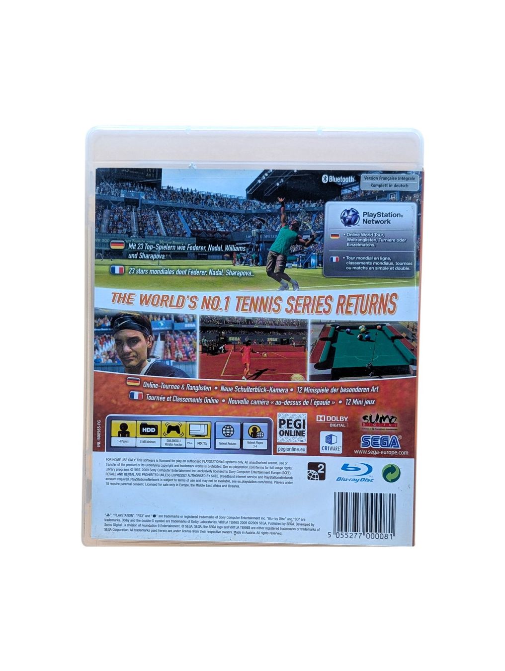 Sony Giochi: Virtua Tennis 2009 PS3 – Usato da Domat/Ems venduto da IsseldorsShop 1