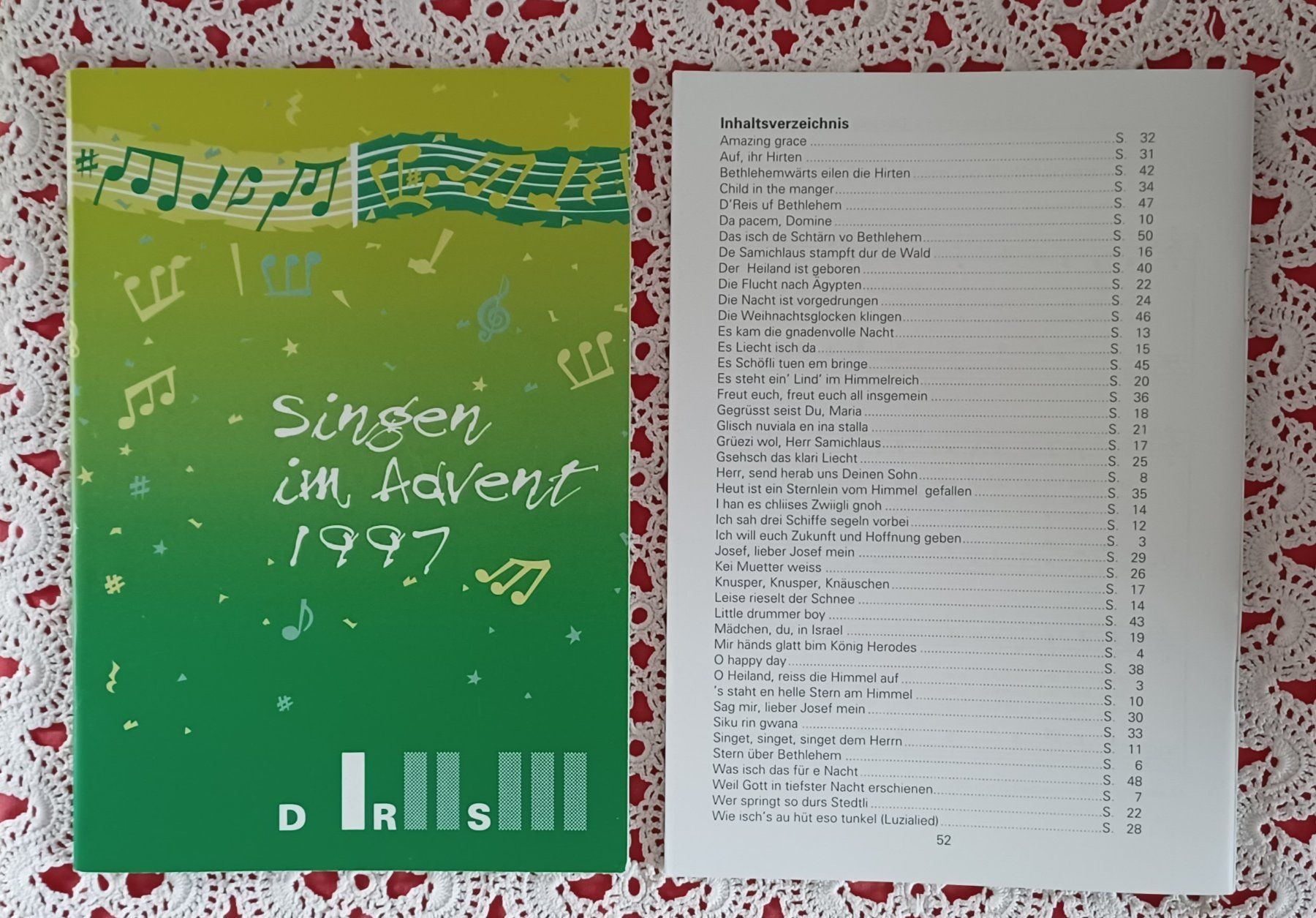 Bücher: 6 Hefte Weihnachtslieder, Chor, Schule, Klavier, Instrumente – Gebraucht aus Lindau von halusana 5